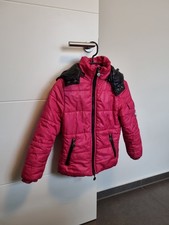 Jacke Gr. 122 / 128 Winterjacke Übergangsjacke pink Mädchen Winter