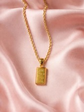 585 Gold Kette Goldbarren