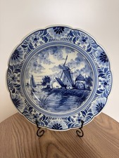 Delft blue teller - blue,