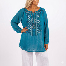 Sheego Bluse Tunika Anna