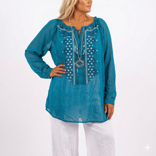 Sheego bluse tunika - sheego,