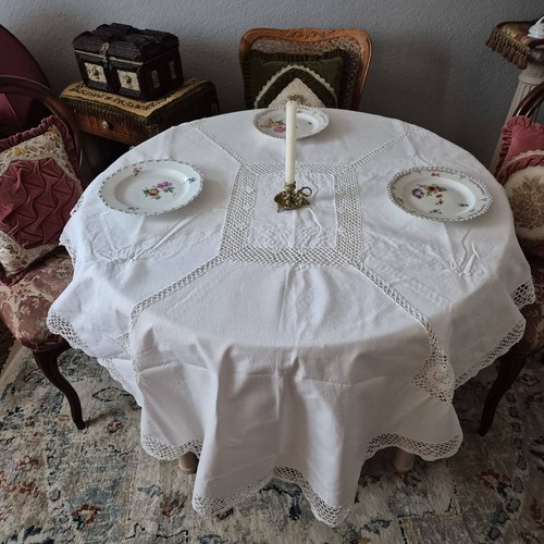 Ovale häkeltischdecke - ovale,