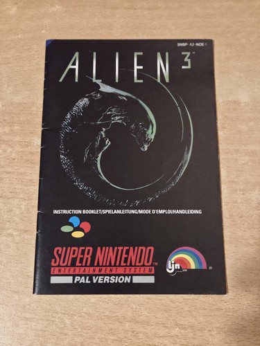Snes alien spielanleitung - snes,