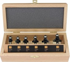 FISCH Abrundfräsersatz 6-tlg