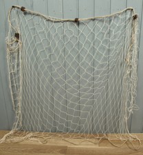 Deko Fischernetz beige ca. 1,5 x1m mit 4 Schwimmern für die maritime Dekoration