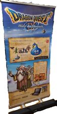 Nintendo Werbedisplay Roll Up Banner " Dragon Quest Hüter des Himmels " Reklame