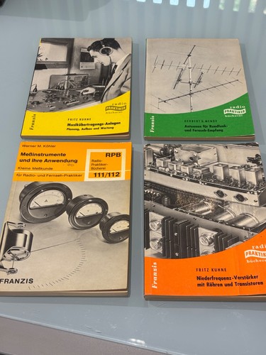 Radio praktiker bücherei - 4x, radio-praktiker-bücherei