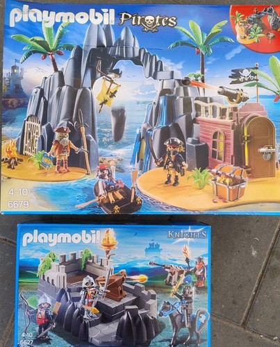 Playmobil pirateninsel - playmobil, +