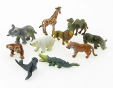 10x Schleich Classics Nashorn Löwe Tiger Giraffe Kamel Orang Utan Elefant Eisbär