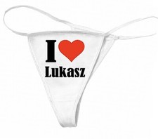 String Tanga I Love Lukasz