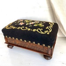 Antiker Fußschemel Fußhocker