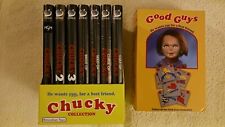 CHUCKY - DIE MÖRDERPUPPE - TEIL 1-7 BLU-RAY HARTBOXEN + SCHUBER  BIRNENBLATT NEU