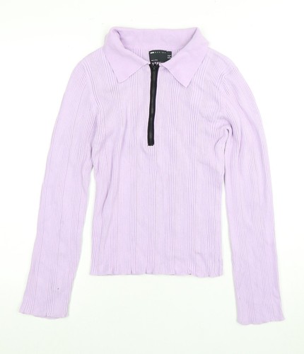 Asos damen lila geripptes - asos,