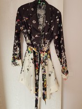 Tollster Trench von Desigual, Trenchcoat bunt, Sommertrench, 44