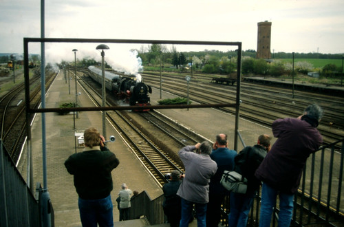 Dia 8029 dampflokomotive - 52,