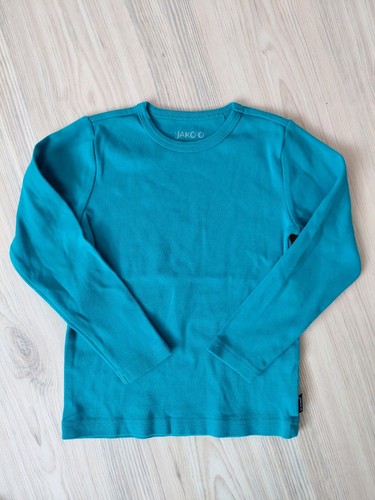 Shirt 104 110 - langarm, türkis