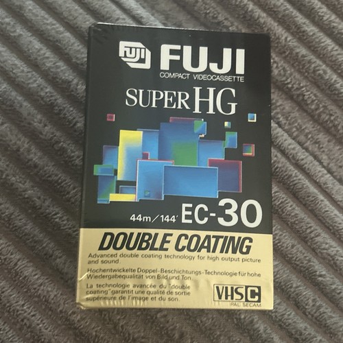 Fuji super shg vhs c - super,