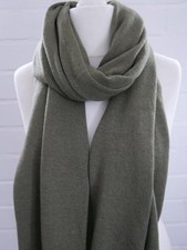 XXL Schal Stola Poncho oliv