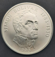 20 Balboas, Simon Bolivar