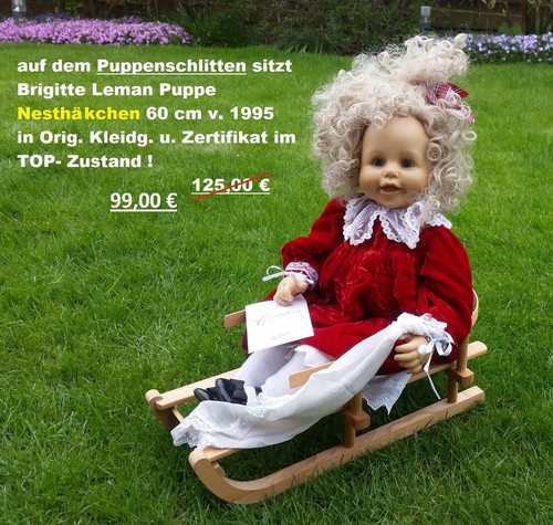 Brigitte leman puppe - leman,