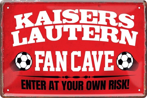 Blechschild fußball - blechschild,