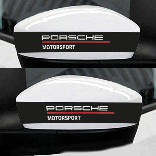 Rückspiegel aufkleber porsche - rückspiegel,