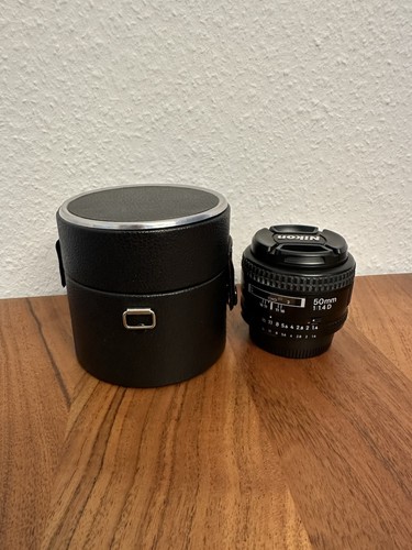 Nikon nikkor 50mm 1 - 50mm, f/1.4d