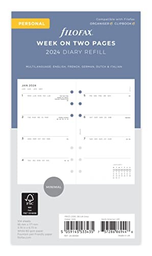 Filofax personal minimal - personal, week