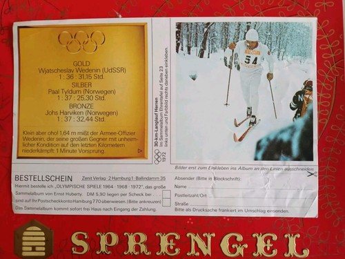 Sprengel sammelbild 30km - *,