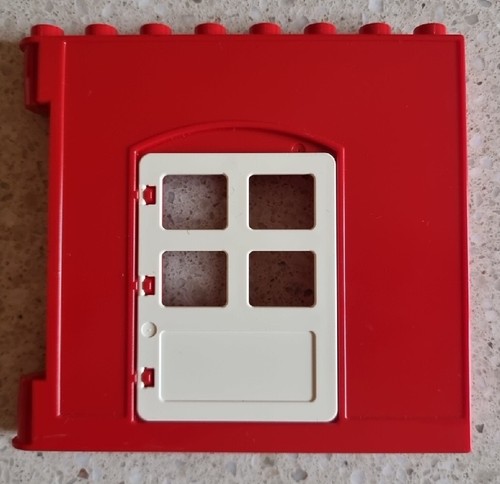 Lego duplo rote - -, weisse