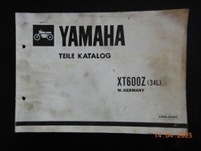 XT600 Z Reparaturanleitung Ersatzteilekatalog Yamaha -Teile  1983  Parts -List