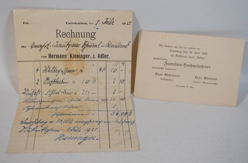 Rarität 1925 aalen - rarität,