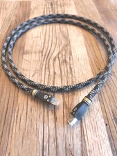 VIABLUE - EP 7 Silver - High End Netzwerk LAN Kabel - Cat 6A - Farbe Cobra