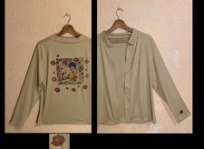 Blazer jacke offen beige - blazer,