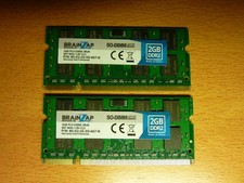 4 GB RAM für Notebooks SO-DIMM | DDR2 | PC2-5300S | 2x2 GB | 667 MHz