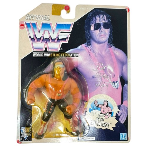 Bret hart red - red, moc