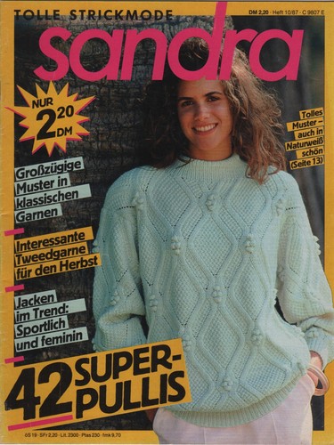 Sandra strickmode heft - sandra, strickmode,