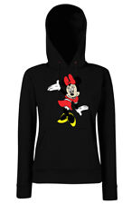 Youth Designz Damen Hoodie Minnie Dance Pullover Print Mini Tanzt Maus Mouse Fun