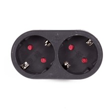 Steckdose Schuko Doppelstecker