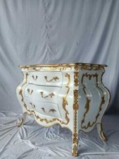 Königlich Louis Stil Anrichte Barock Rokoko Kommode Sideboard Louise Seize 115cm