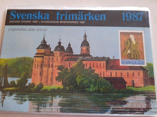 Schwedische briefmarken 1987 - briefmarken,