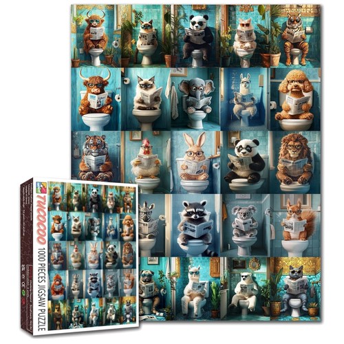 Puzzles 1000 teile hochlandkuh - teile,