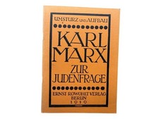 Karl Marx zur Judenfrage Marx