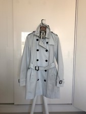 Burberry London Trenchcoat/Mantel in Größe 34( Originalgrösse 2) Farbe Hell Blau