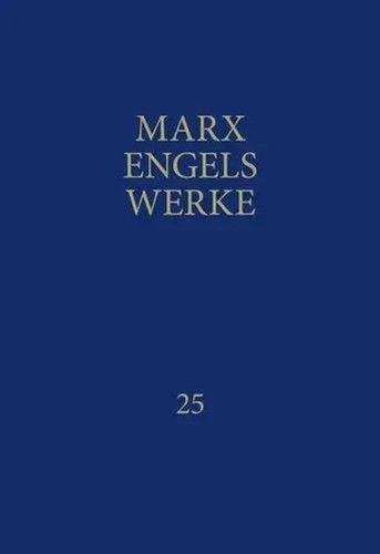 Werke friedrich engels - werke, 25