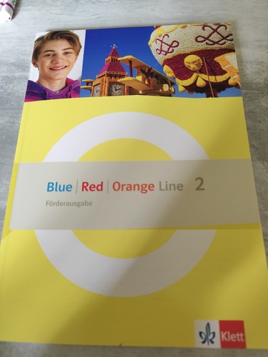 Klett blue red orange line - line, 2