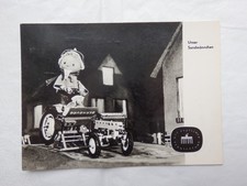 DDR Ansichtskarte 1963  Sandmann - Unser Sandmännchen - Traktor