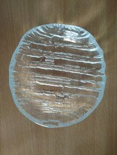 Dekorativer Glasteller /