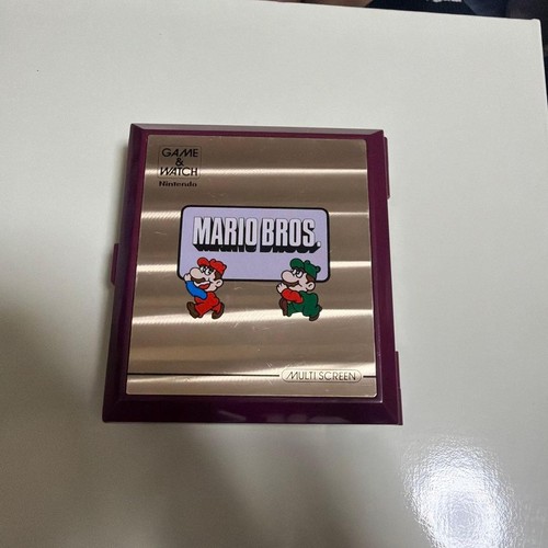 Nintendo game watch mario - nintendo, &