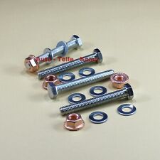 4 x Montage Schrauben M 8 / 60 mm und 4x Kupfermuttern für Abgasanlage , Auspuff